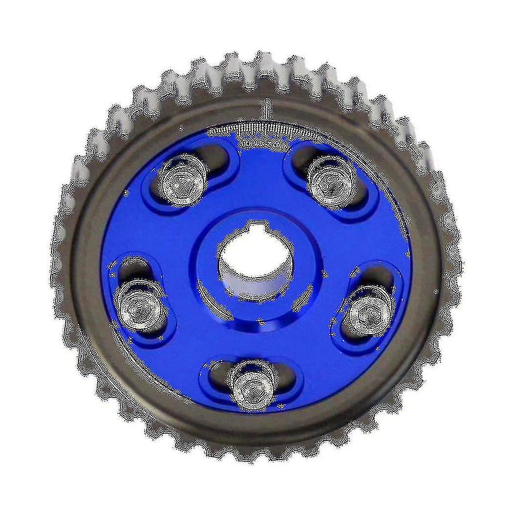 Adjustable Cam Gears Pulley Timing Gear For D15 D16 Sohc D-series 88-00 Del Sol 93-97 Blue
