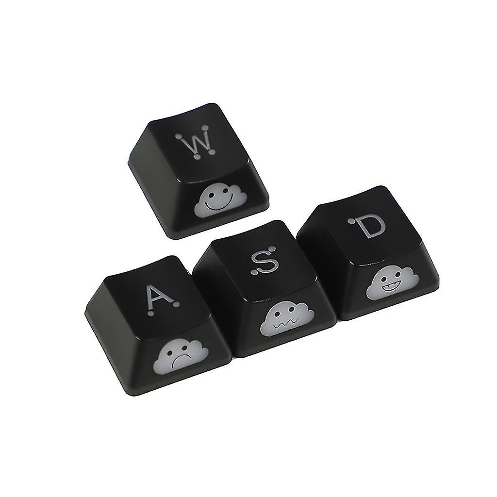 Elegant Backlit Keycaps Wasd/direction Custom Keycap High Sturdy Keycaps