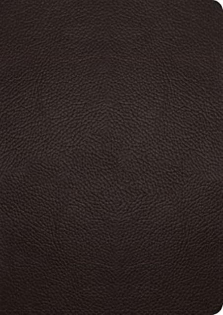 Esv Study Bible Large Print Leather  fine binding Book