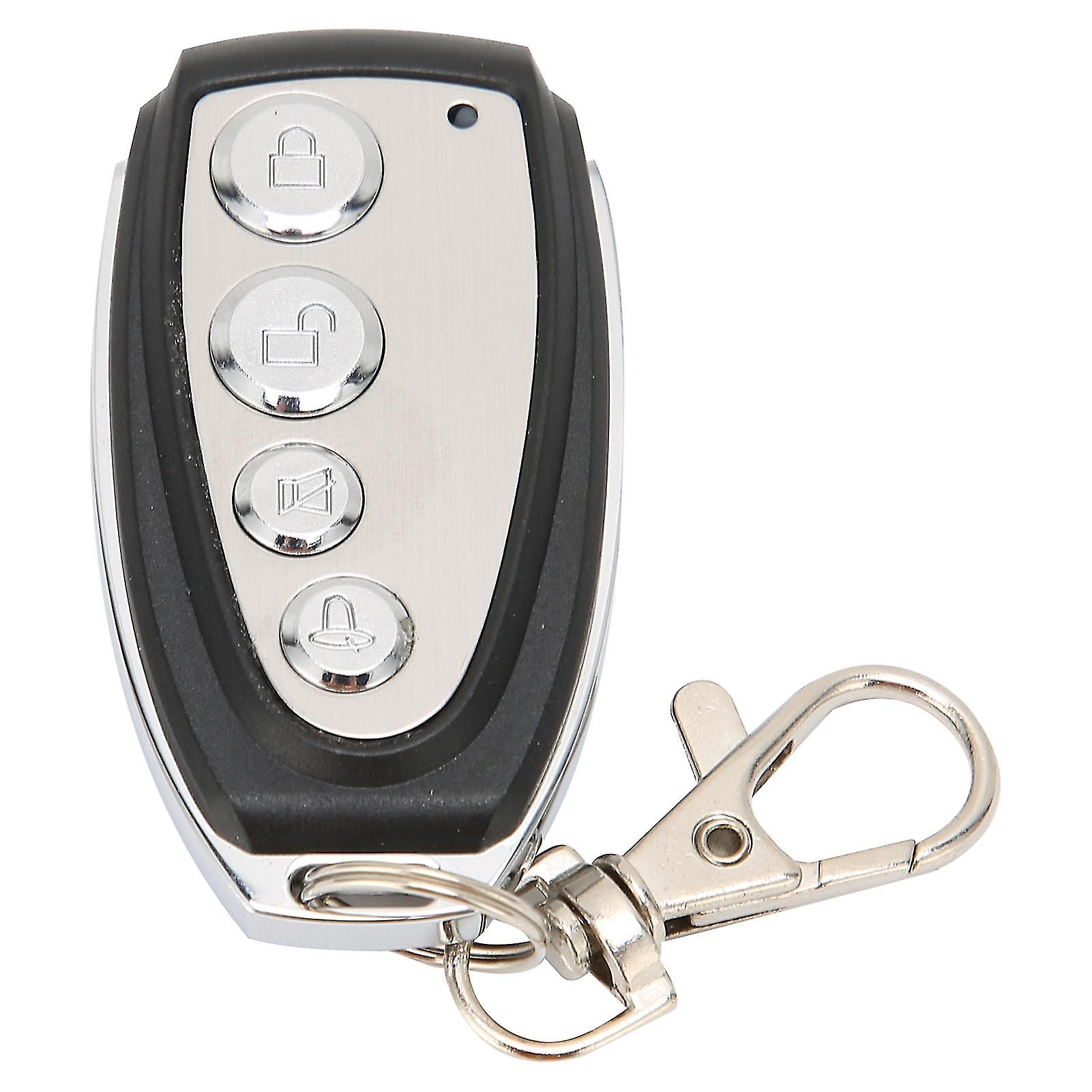 Universal 4 Key Cloning Remote Control for Home Gate Key Fob Copy, Compatible Wireless Cloner for Garage Door Access