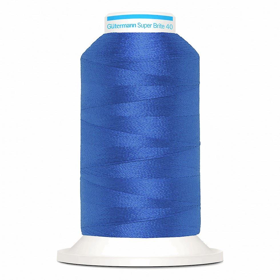 Gutermann Super Brite Polyester 40 Embroidery Thread 1000m 5602 - each