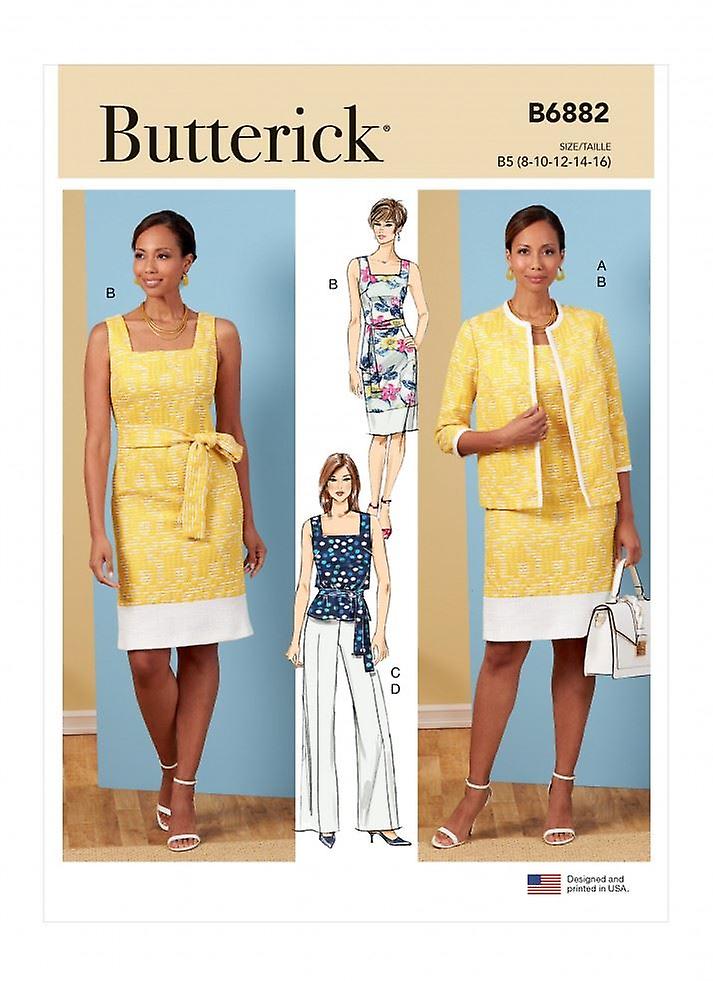 Butterick Paper Sewing Pattern 6882