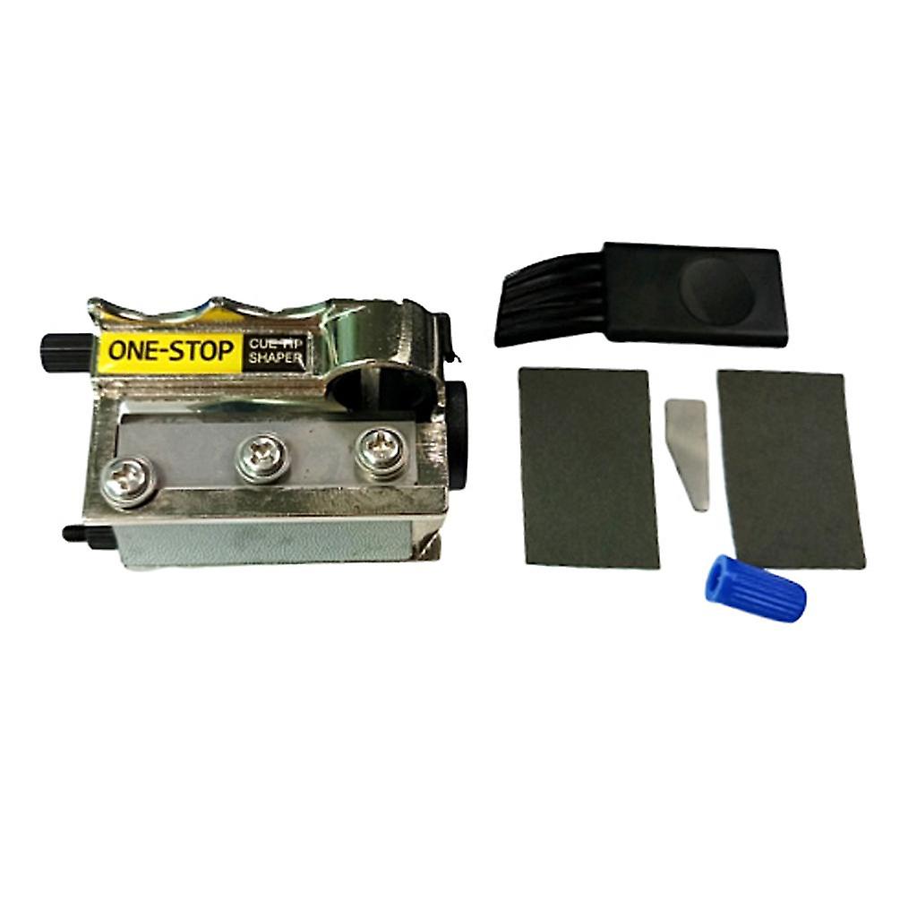 All-in-one Pool Cue Tip Repair Tool Billiard Stick Tips Shaper Change Device