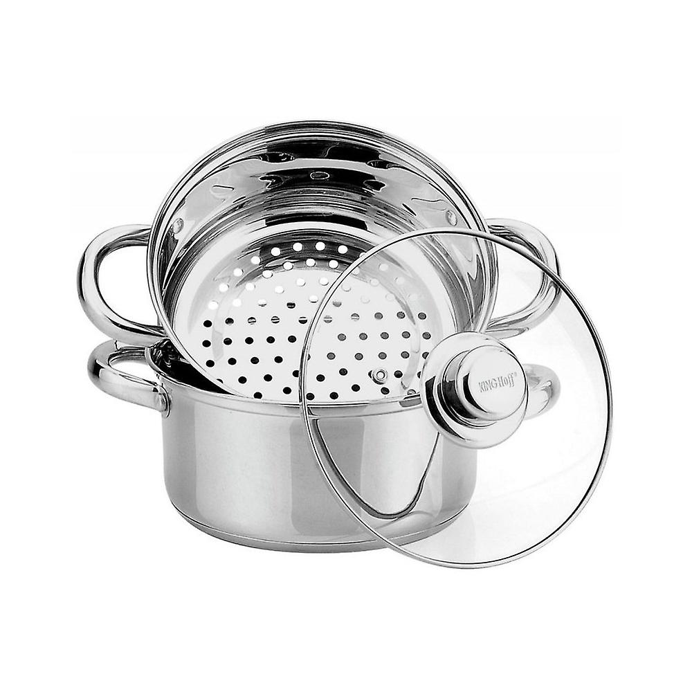 Kinghoff steam pot 3 elements 18cm 7928