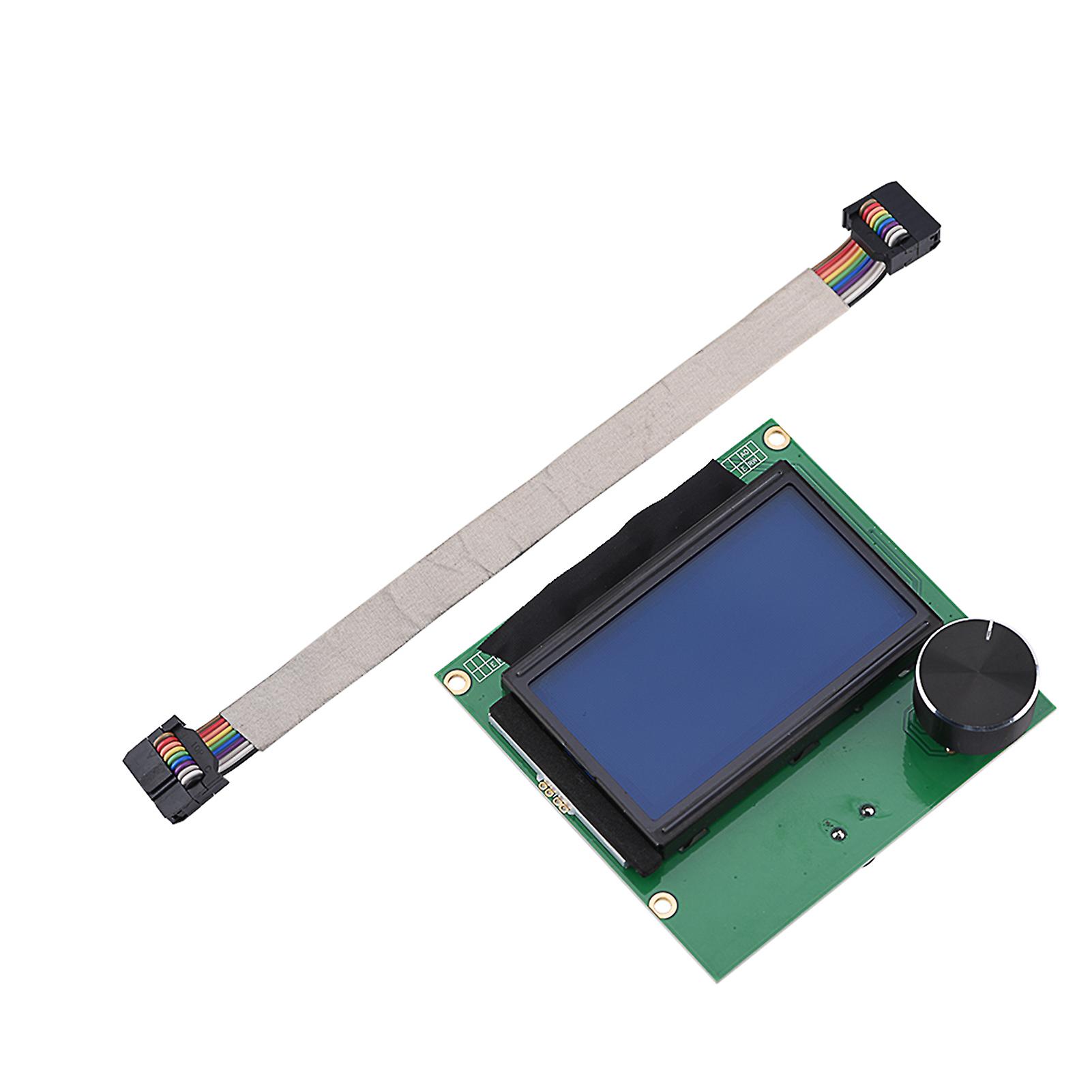 Replacement LCD Display Screen with 2 Cable for Creality CR‑10S 3D Printer