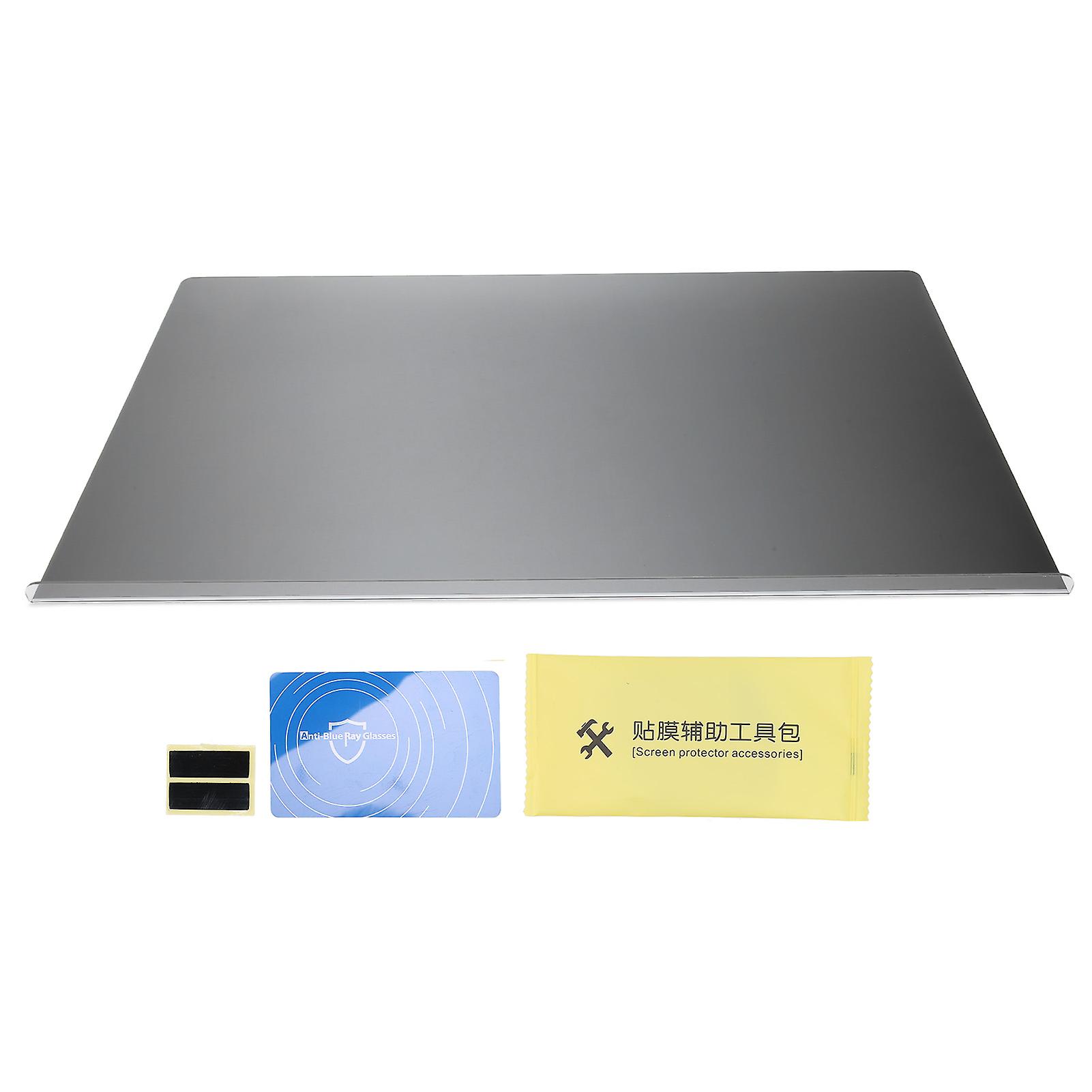 27 Inch PC Hanging Screen Protector UV Protection Eye Protection Easy to Install Blue Light Blocking Screen Protector Panel