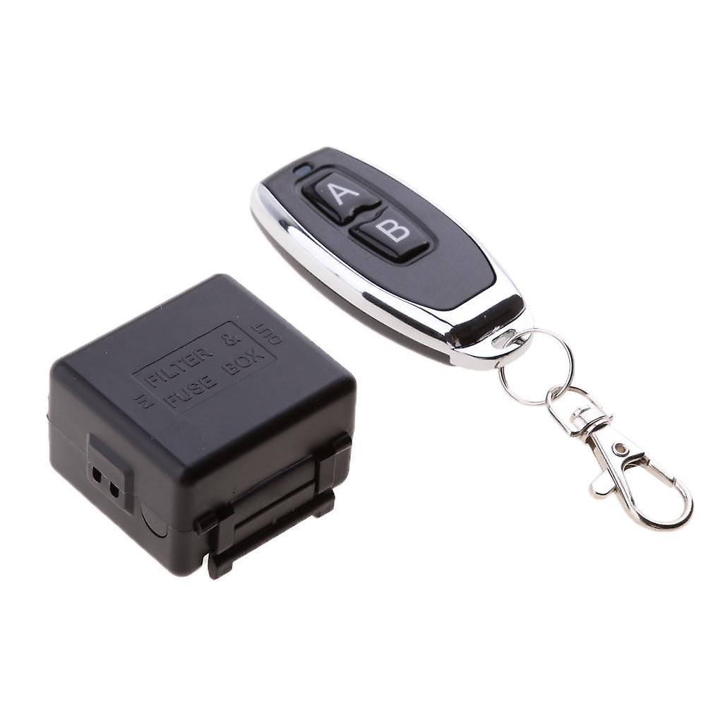 433MHz Light Wireless Remote Control System DC12V Relay Receiver Transmitter