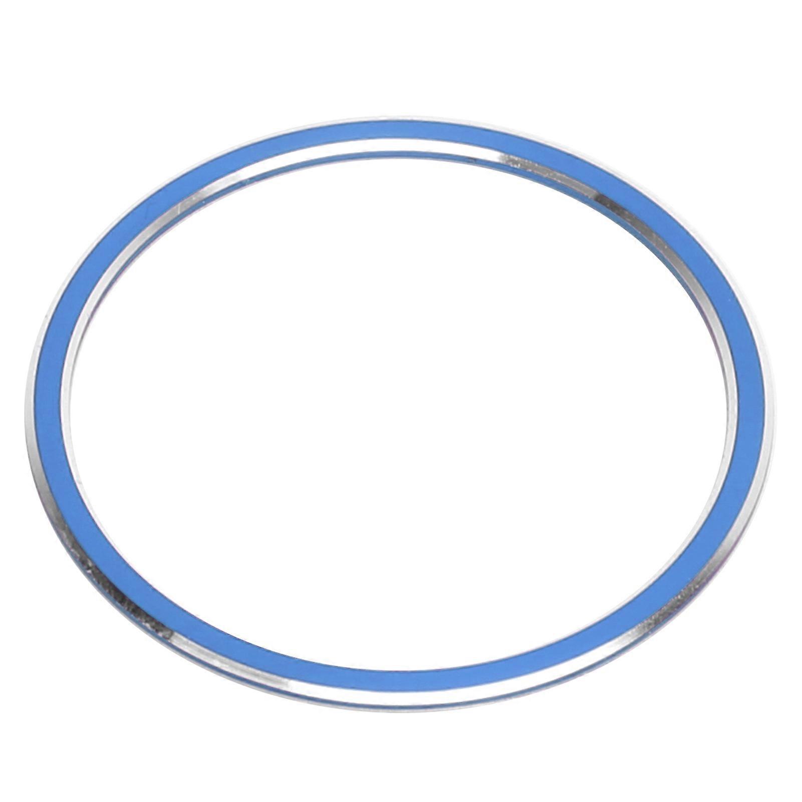 Ignition Inner Ring Trim Car Decoration Replacement for MercedesBenz A B C E Class CLA CLS GLC GLE(Blue )