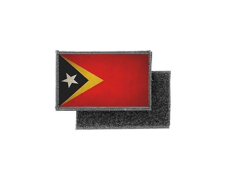Patch ecusson prints vintage flag badge east timor