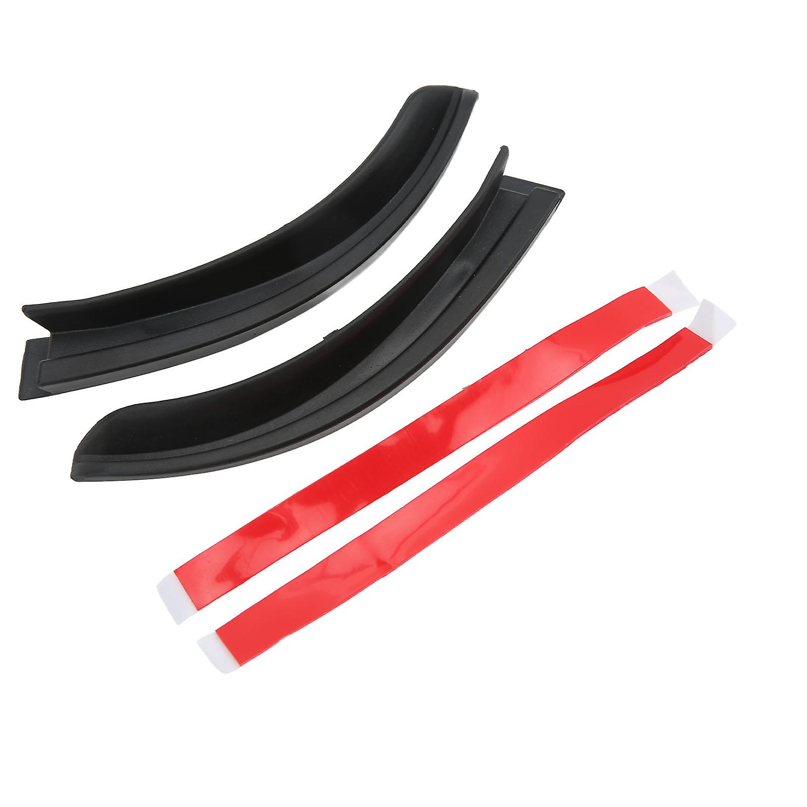 Wear-resistant ABS Roof Rain Shield Rain Deflector Replacement for Jeep Wrangler JL 2018-2021, Black