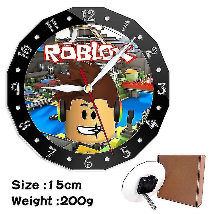 Game Roblox Virtual World Modern Animation Creative Desktop Clock Wall Clock
