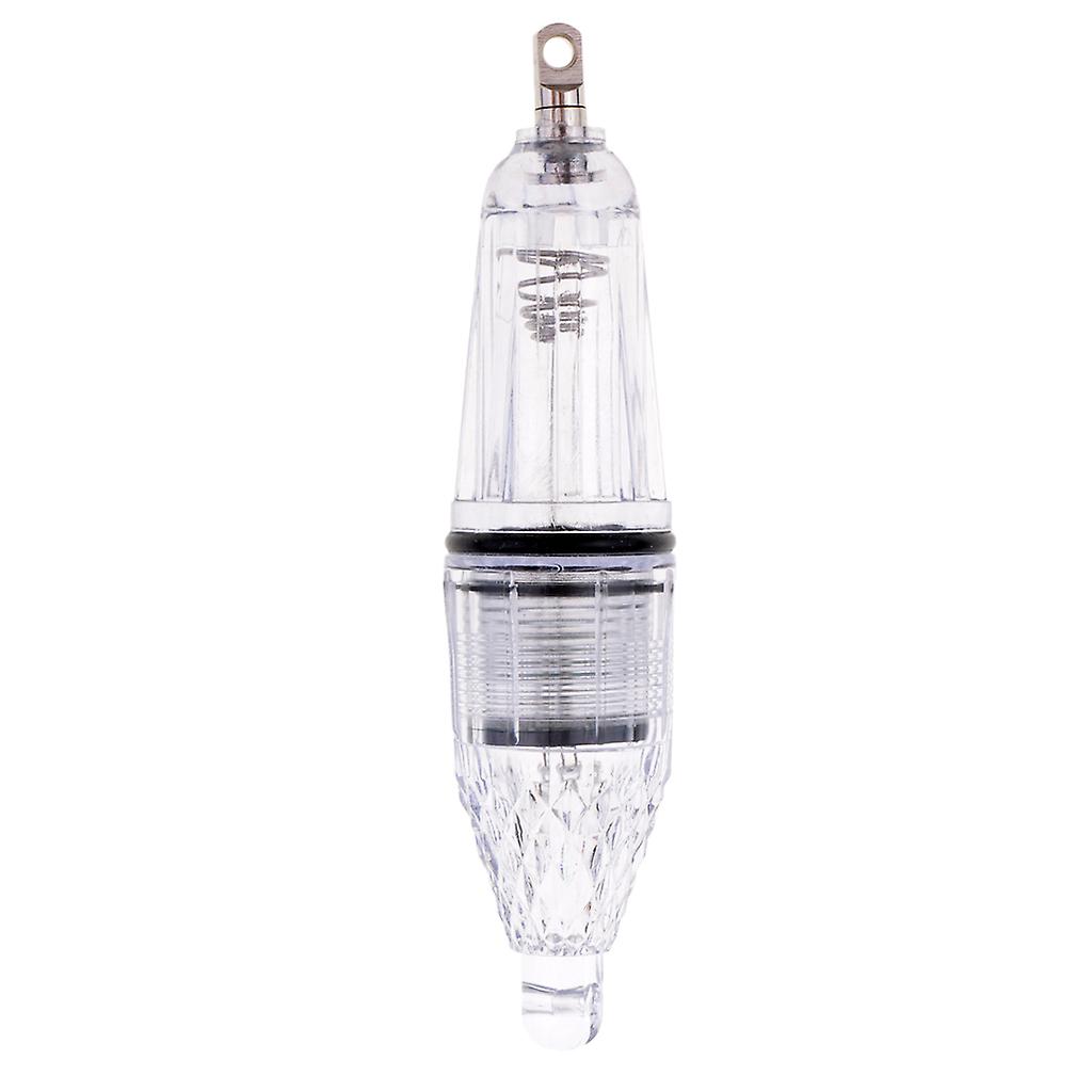 LED Deep Drop Underwater Fishing Squid Fish Lure Light Bait Lamp White Flash