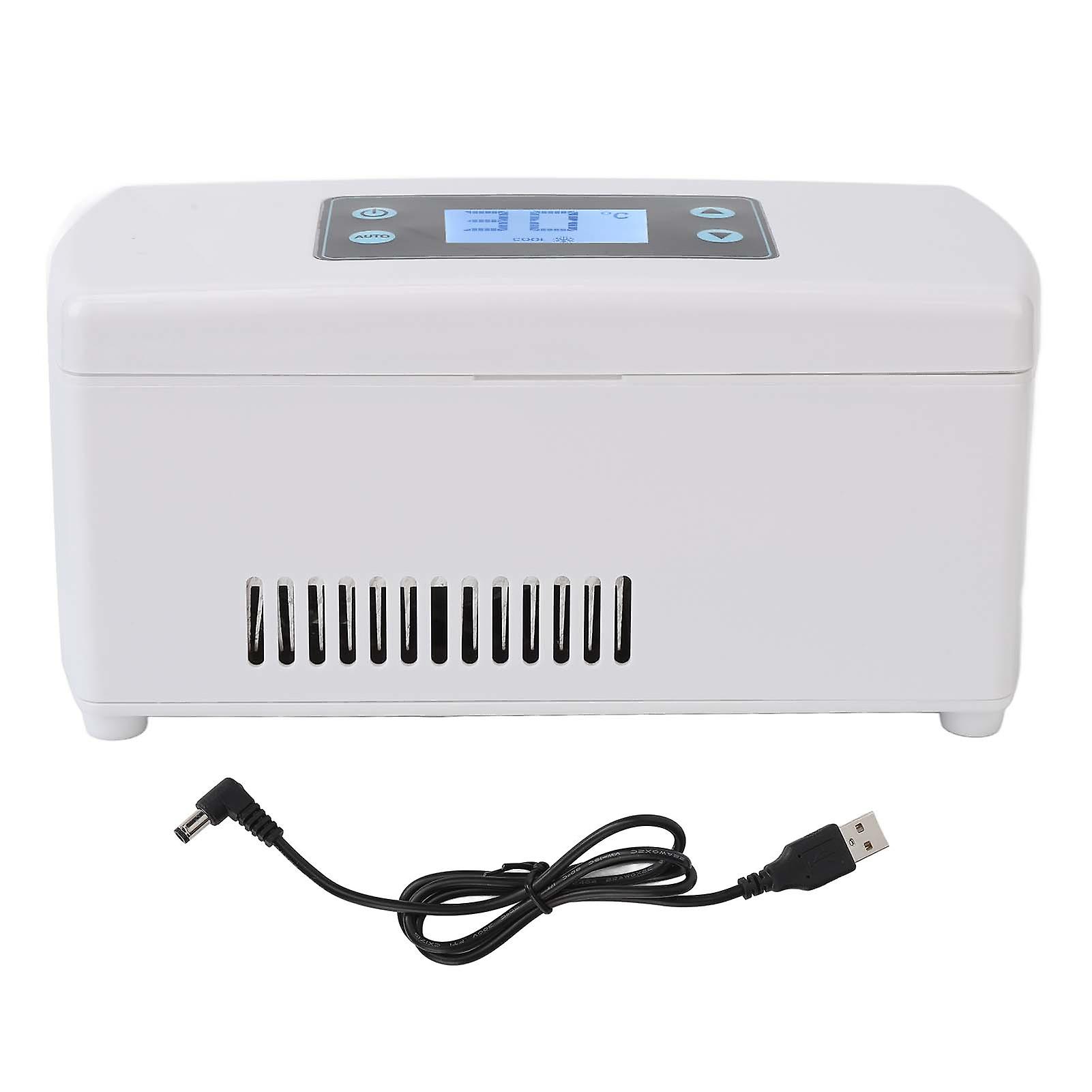 Portable insulin cooler for home, car or travel