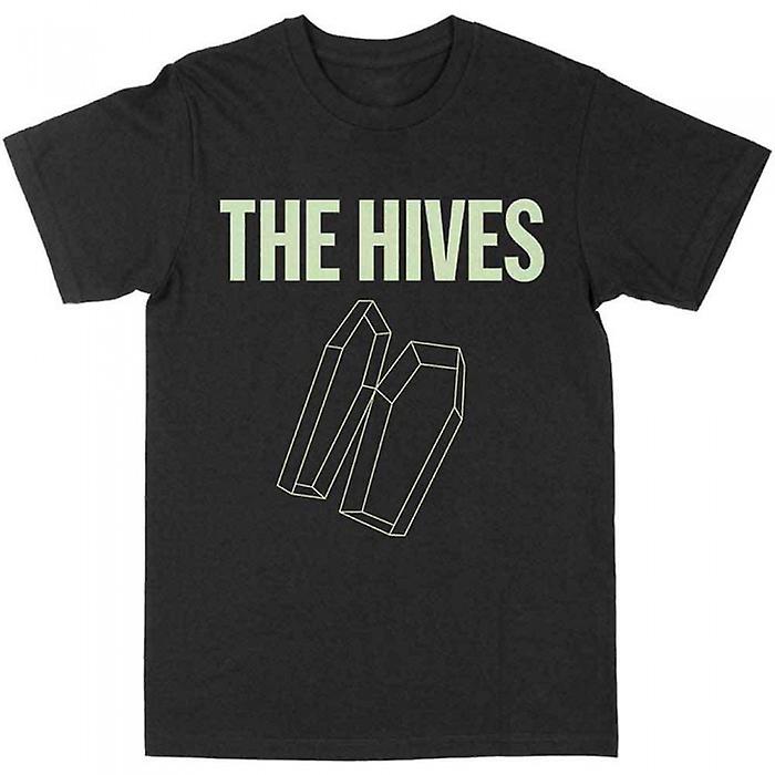 The Hives Unisex Adult Glow In The Dark Coffin T-Shirt