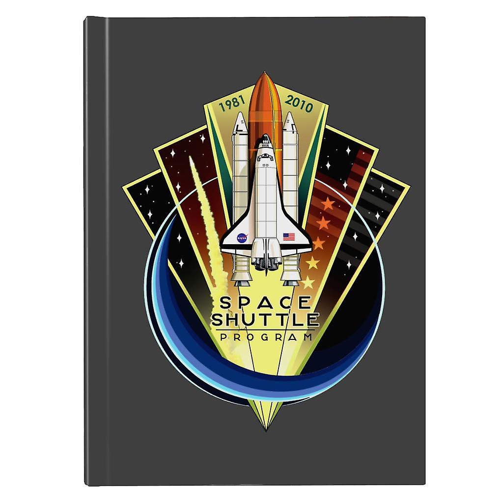 NASA Shuttle Program Commemorative Emblem Hardback Journal