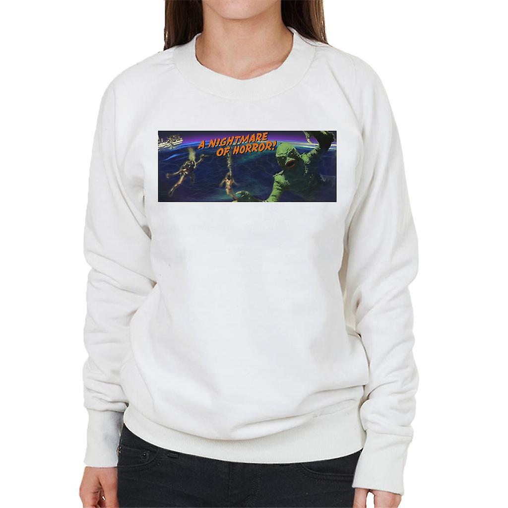 Creature From The Black Lagoon Nightmare Horror Women's Sweatshirt