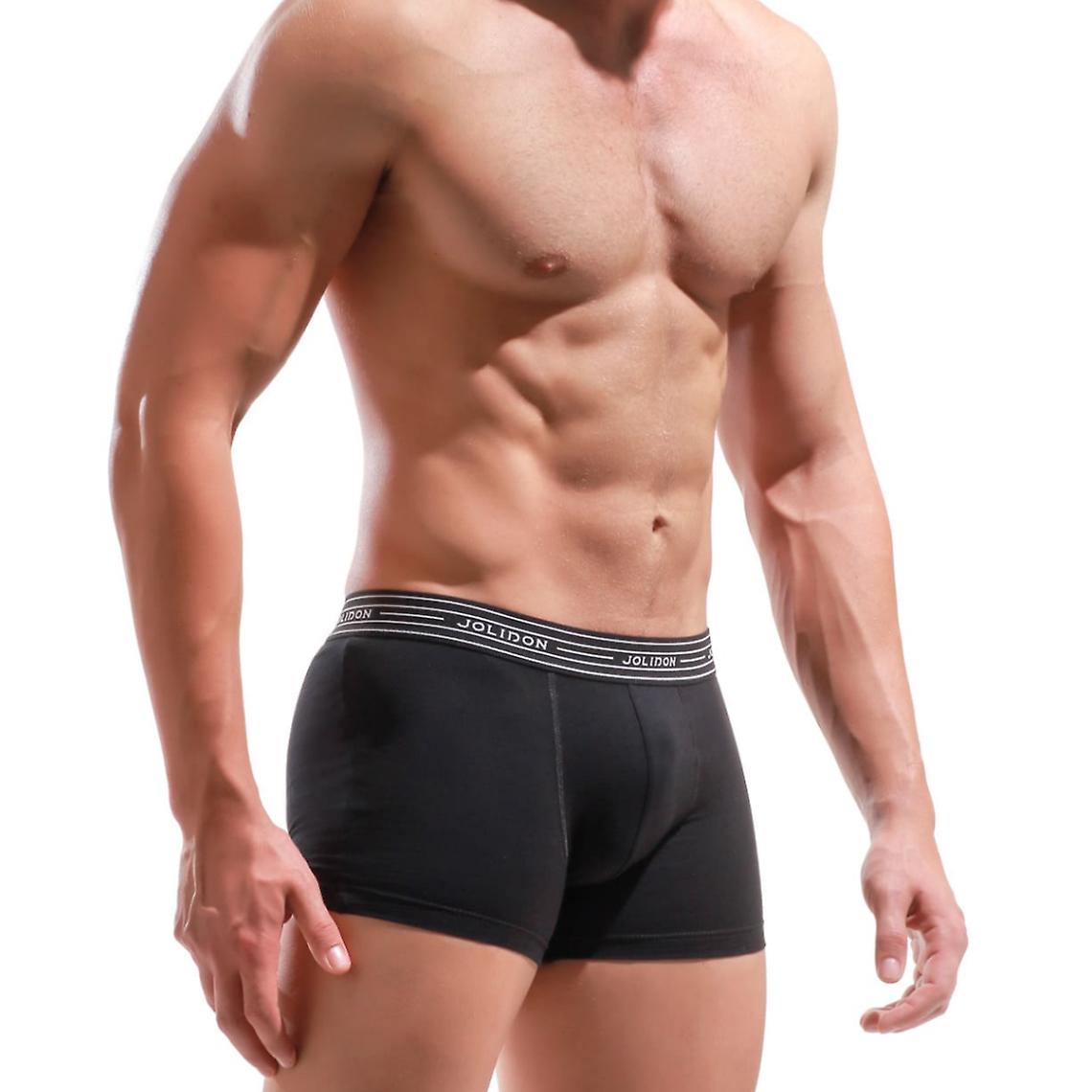 Boxer Shorts de algodão preto