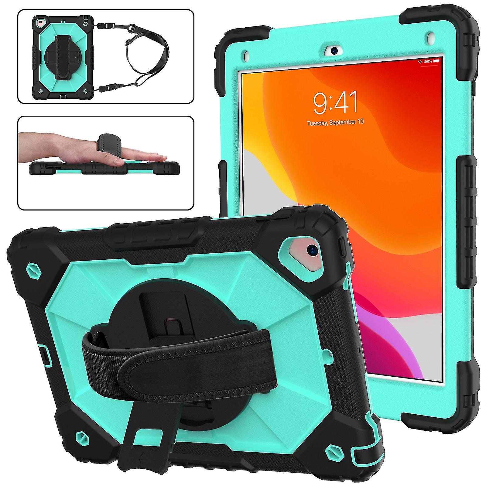 Silicon + Pc Case For Ipad 9.7 (2018) & (2017) / Air 2 / Air Black Mint