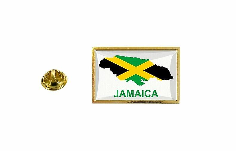 pine pine pine badge pine pin-apos;s flag country map JA Jamaican