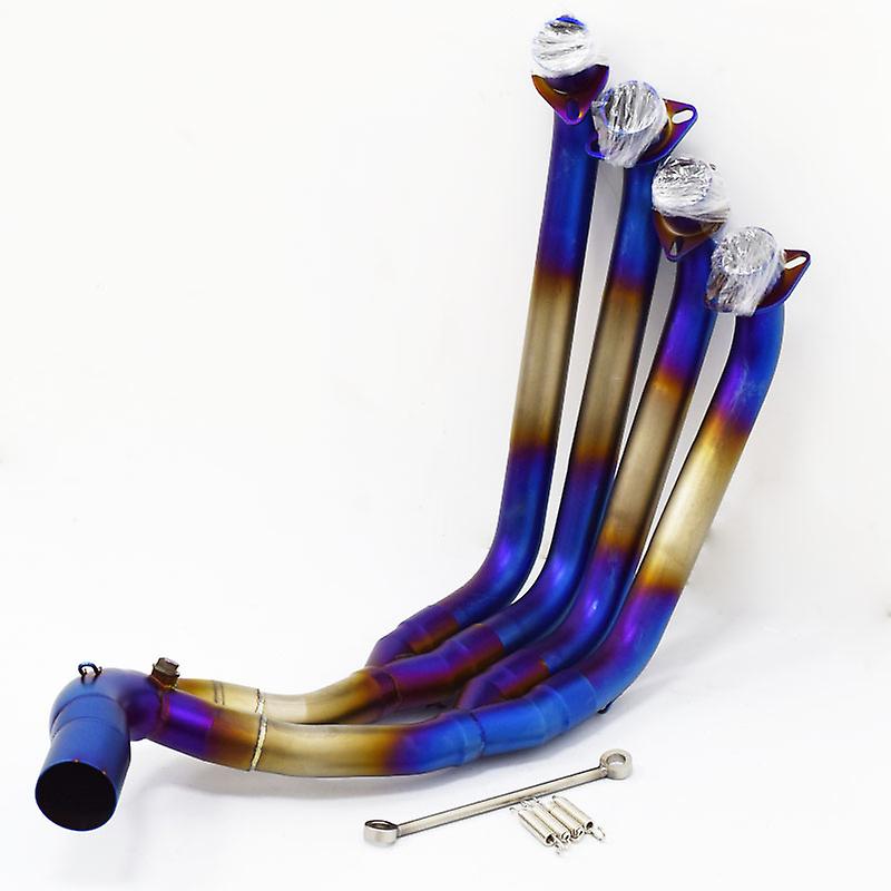 For Honda CB650F CBR650F CBR 650 CBR650R 2014 - 2022 Year Motorcycle Front Full Exhaust Systems Link Pipe fits 51mm Muffler