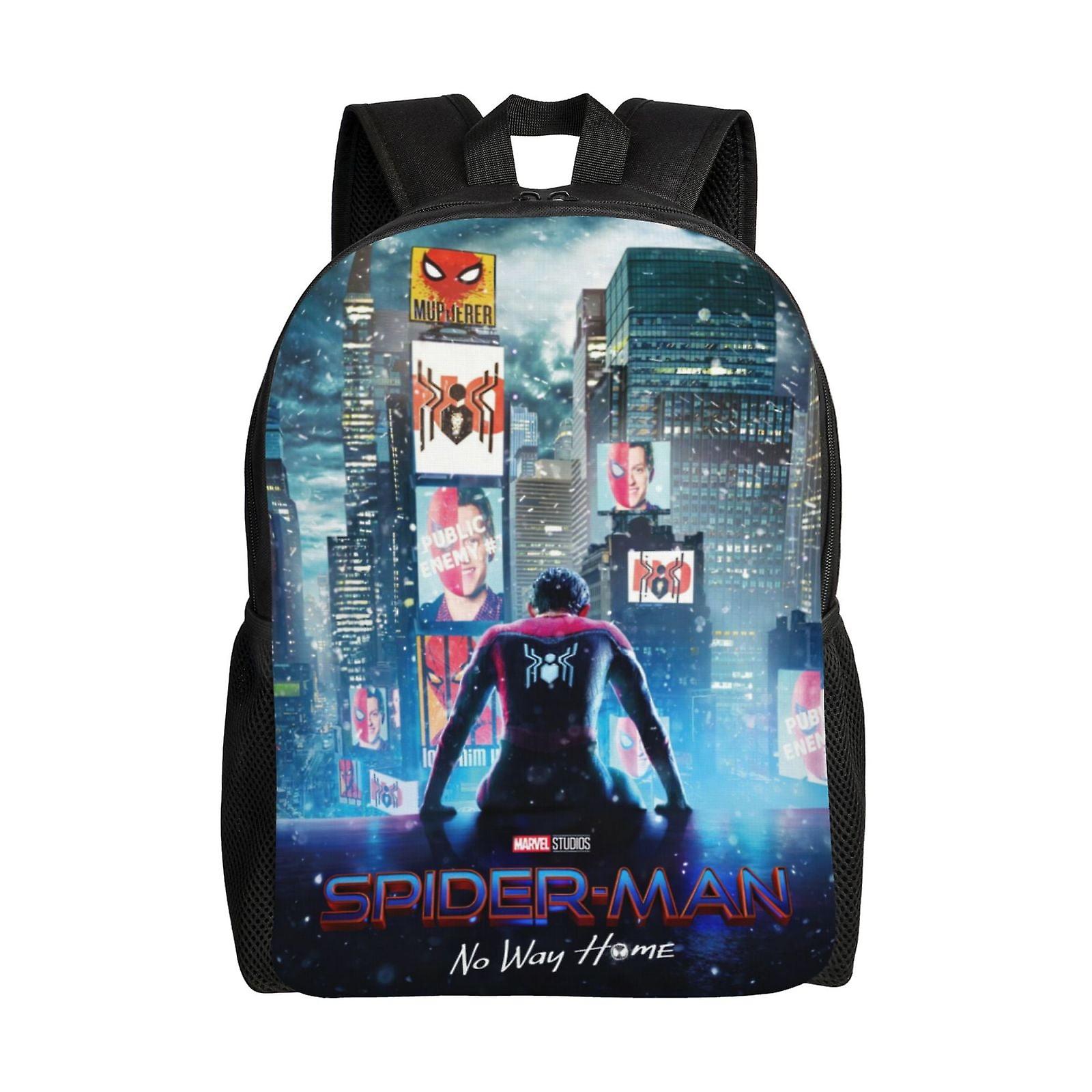 Spider-Man Kid Backpack School Bag Elementary Students Bookbags