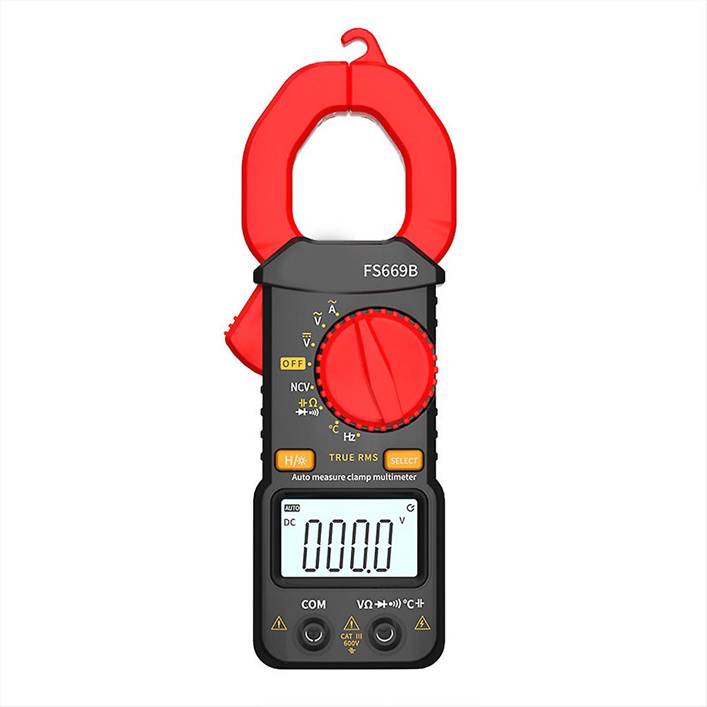 AC Current Amp Multimeter med AC / til DC Voltage Capacitance Diode Clamp Meter