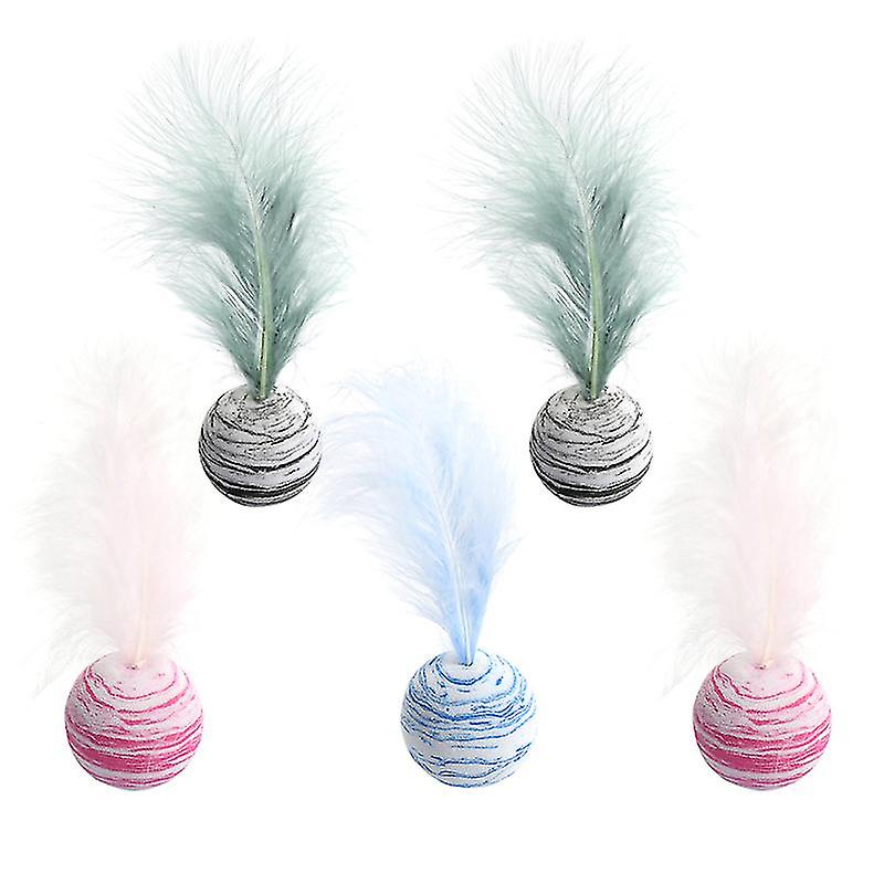 5pcs Cat Ball Toy