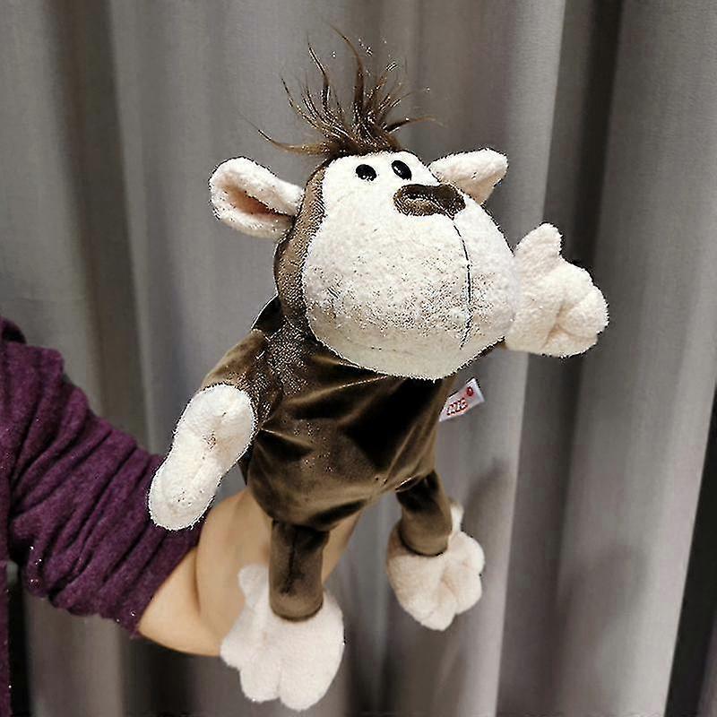 30cmアニマルハンドパペットぬいぐるみ人形教育玩具ぬいぐるみ子供ギフト