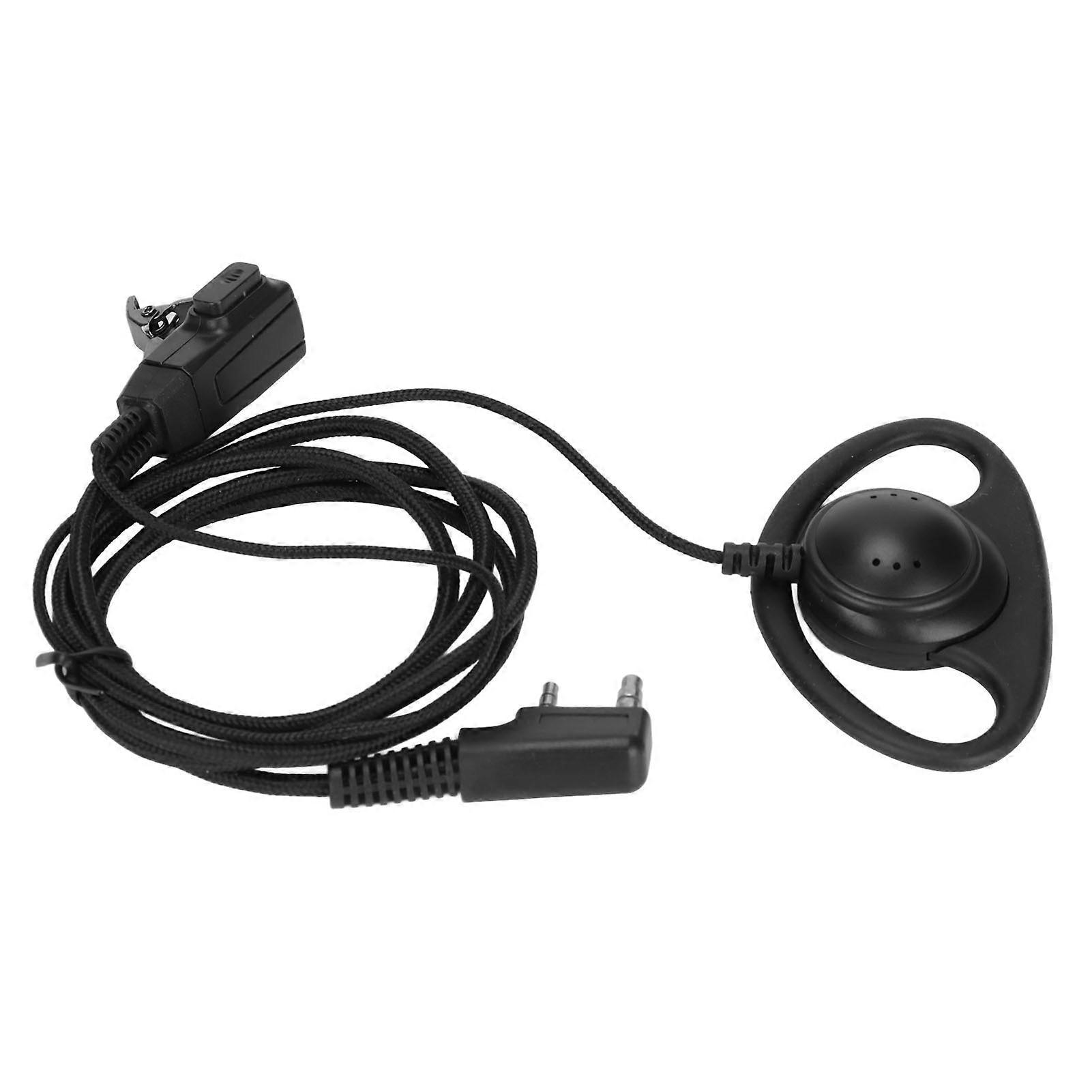 Walkie Talkie Earpiece Noise Canceling Multifunctional 2 Way Radio Headset For Baofeng Walkie Talkie