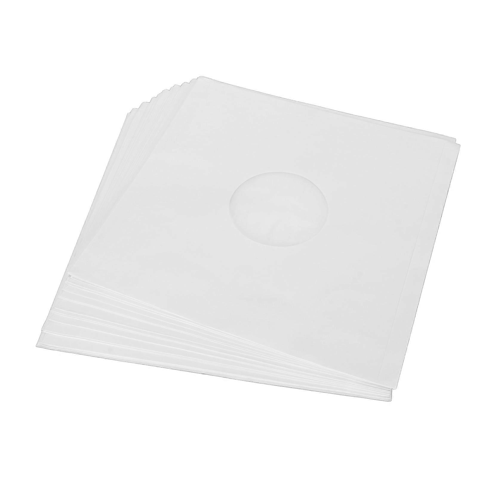 Capas para discos de 12 polegadas, 180 g/m², papel antiestático, capas para discos em branco para LPs, álbuns, 20 peças