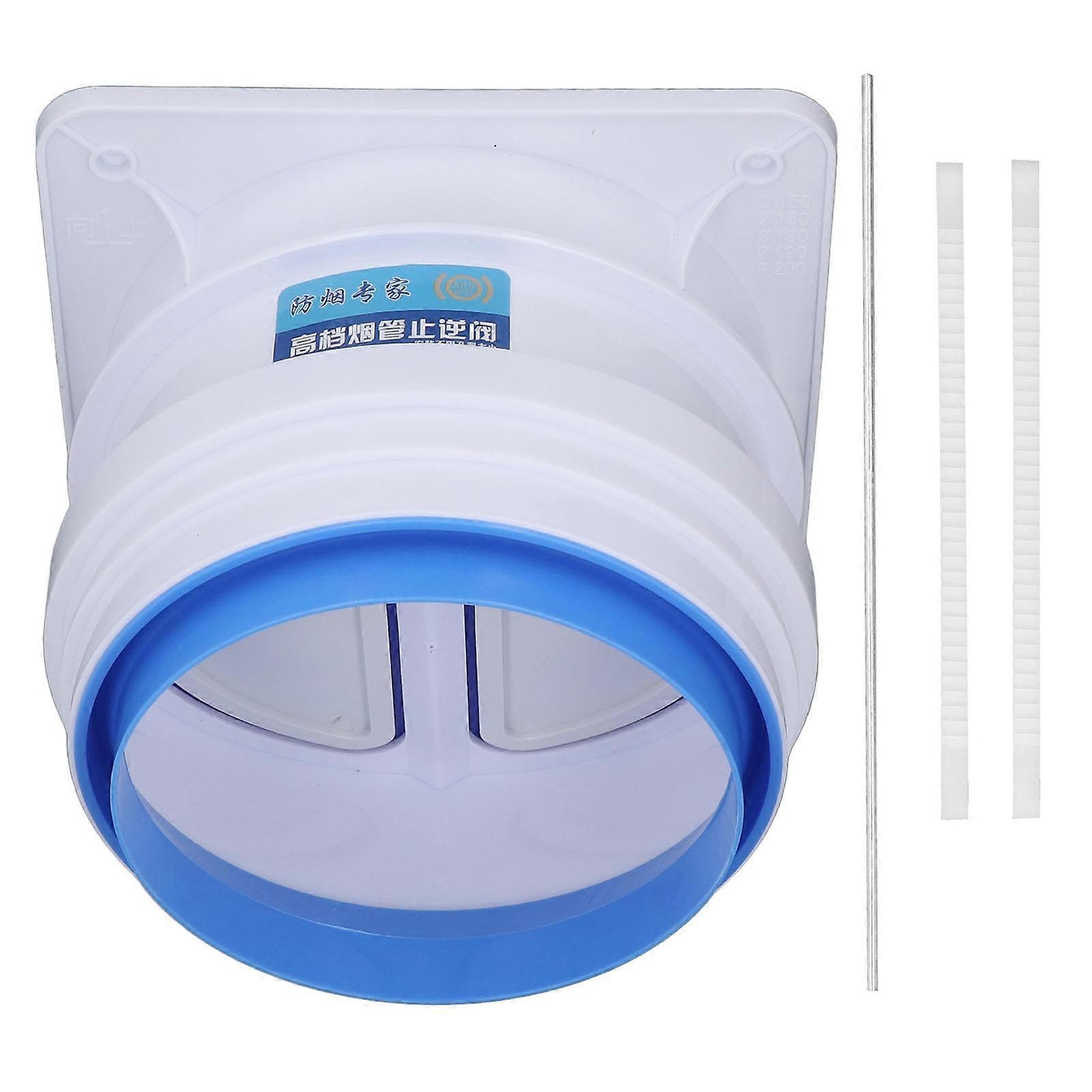 Backdraft Damper Draft Blocker 1 Way Airflow Stopper Duct Connector for 160?200mm