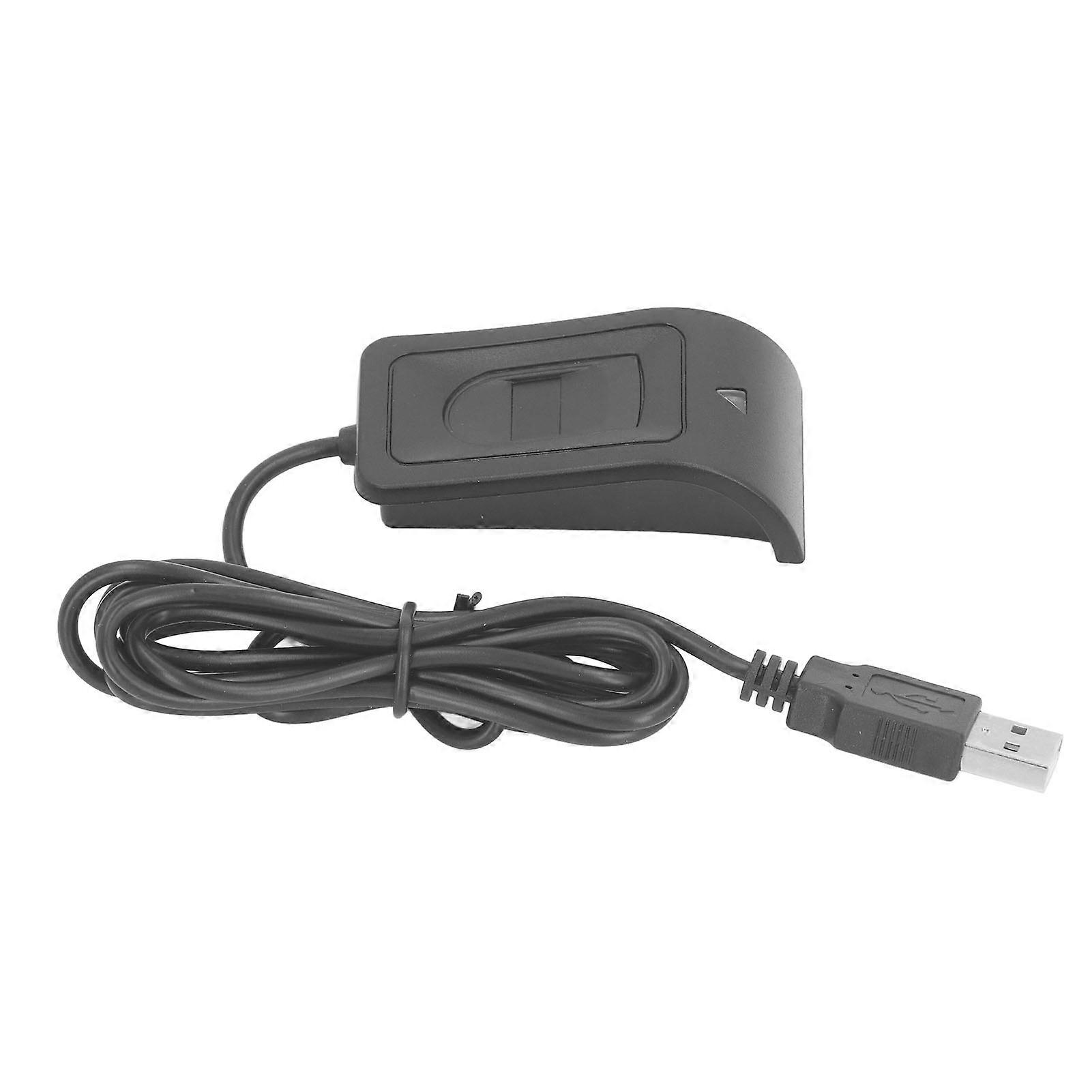 USB Fingerprint Reader Capacitive Acquisition Biometric Identification Fingerprint Scanner for Windows 10 System DC5V