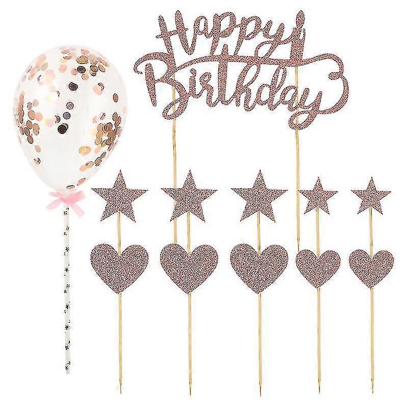 2set cake decorations , Balloon Cupcake Topper