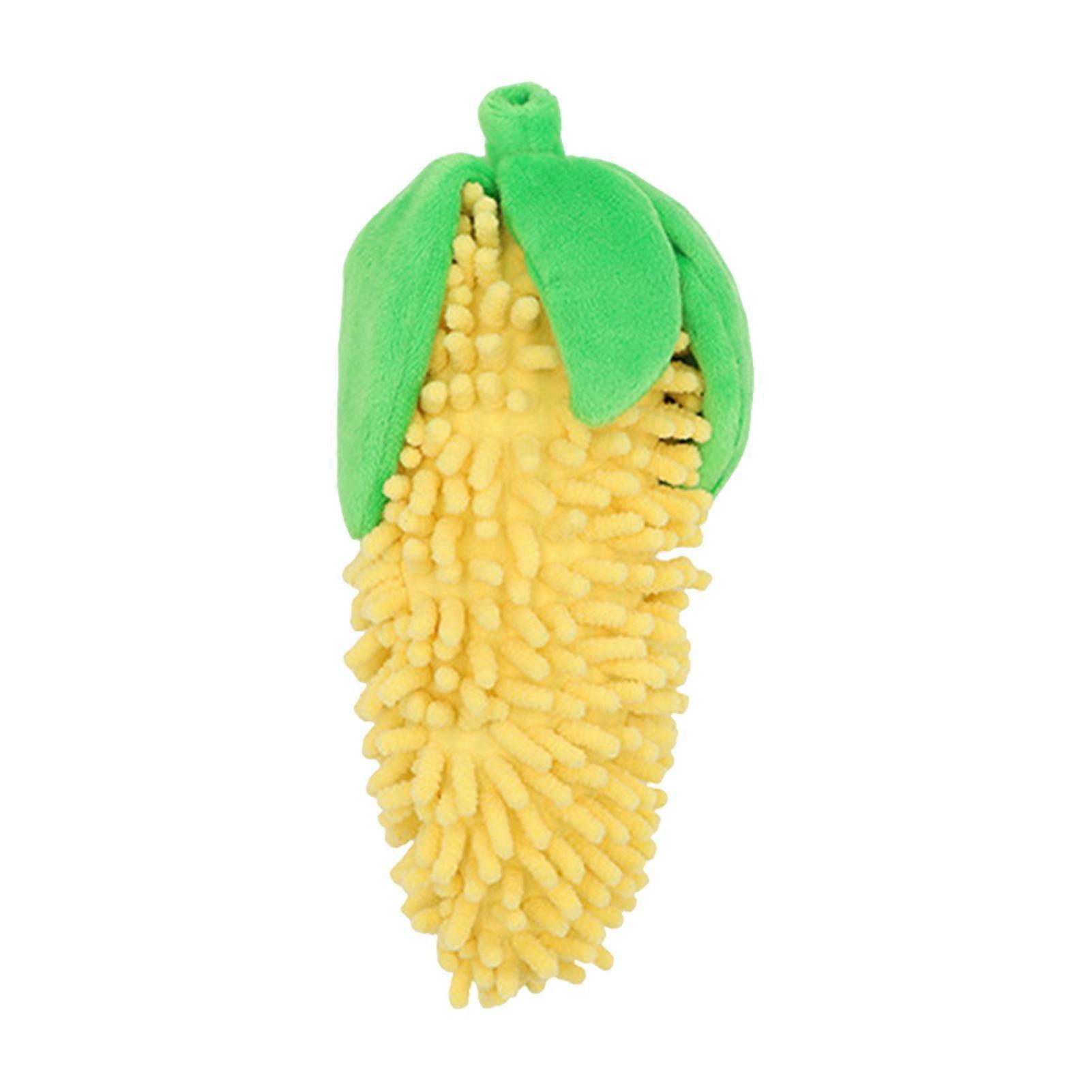 Soft Plush Dog Chew Toys Corn Carrot Pepper Stuffed Toy Interactive Bite-Resistant Companion Toy for Small Large Dogs Cats