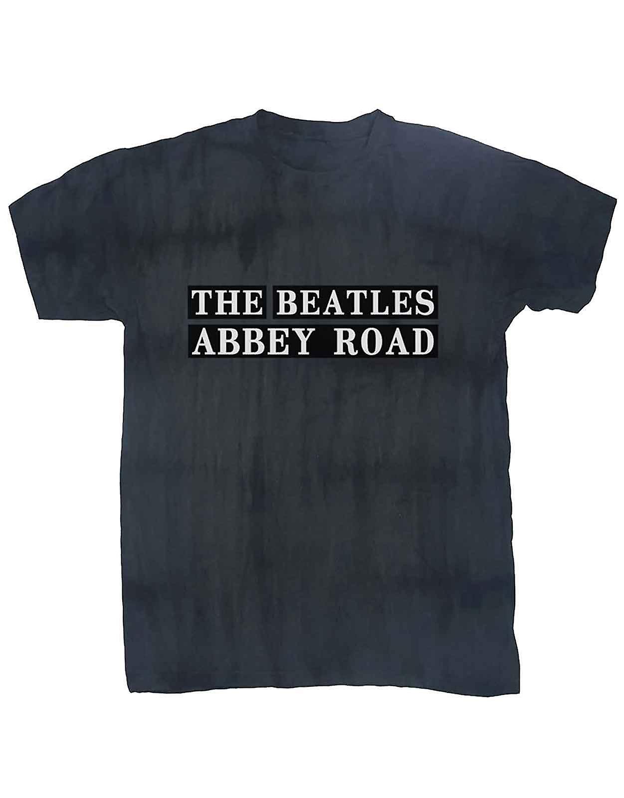 披头士乐队 Abbey Road 标志浸染 T 恤