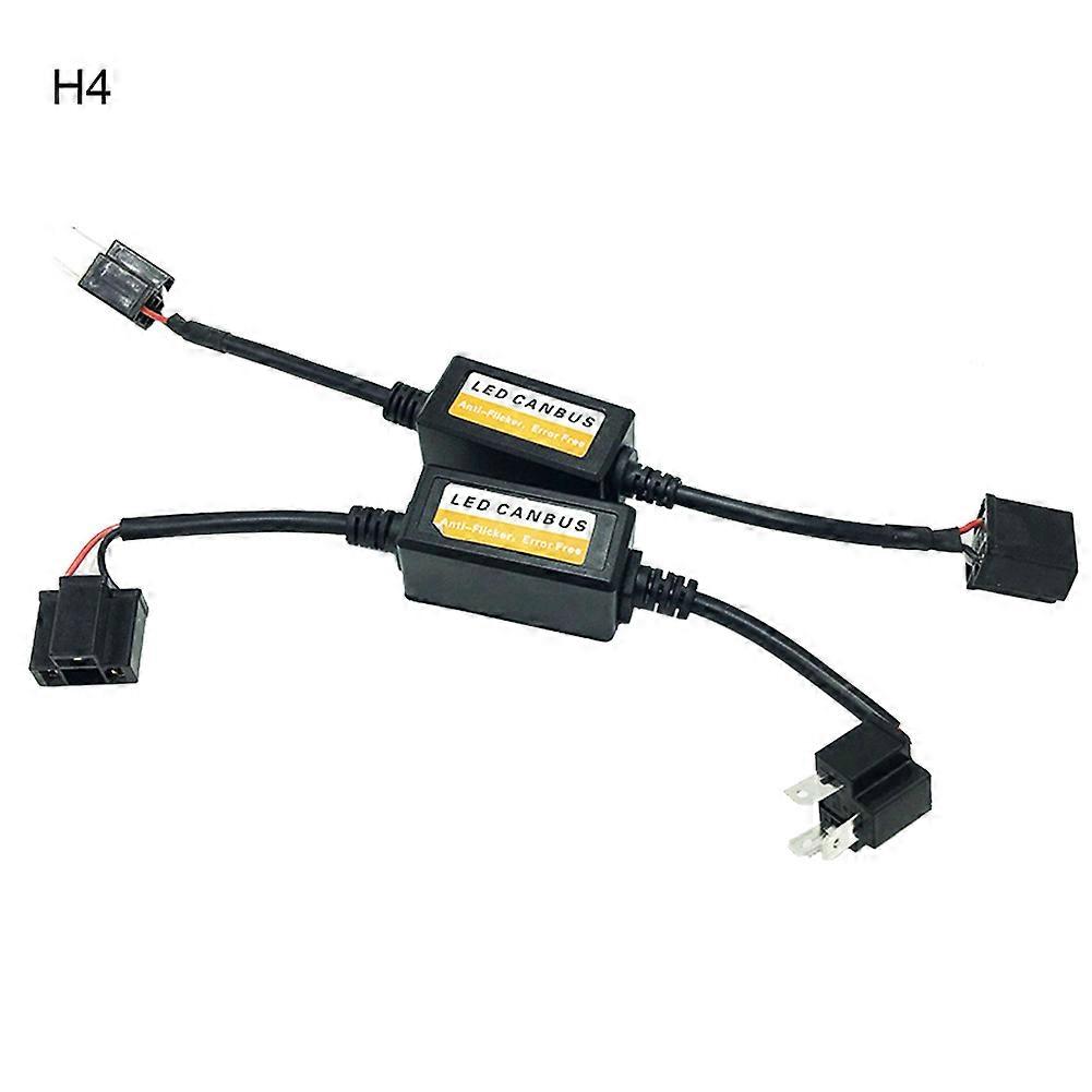 1 Pair H1 H4 H7 H11 9005/9006 Car Auto Error Free Led Headlight Canbus Decoder Durable Anti-flicker