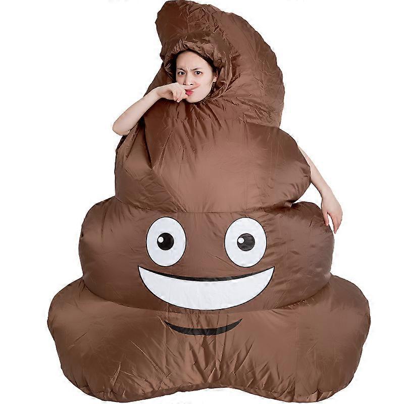 Halloween Funny Performance Costume Spoof Poop Poop Inflatable Clothes Cartoon Doll Inflatable Model