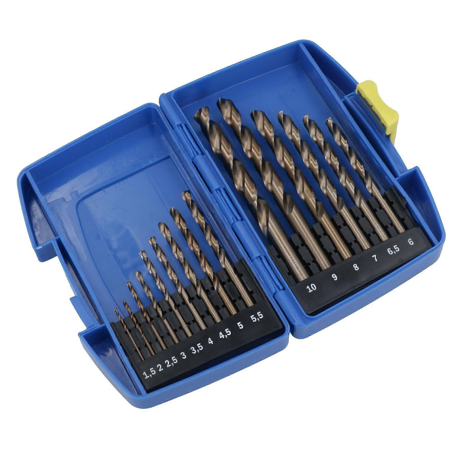 Cobalt Metal Drill Set Professional Cobalt Twist Drills 5% TE187