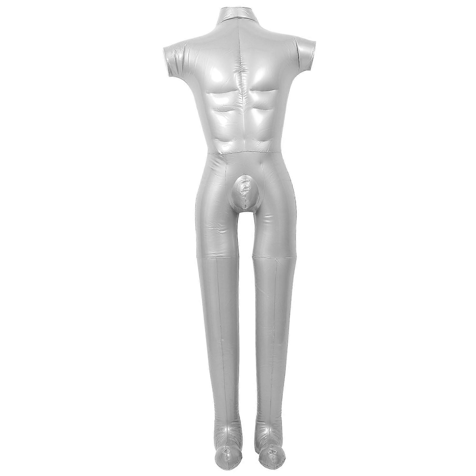 Uppblåsbara män skyltdocka manlig helkroppsmodell visa kläder uppblåsbar manlig skyltdocka