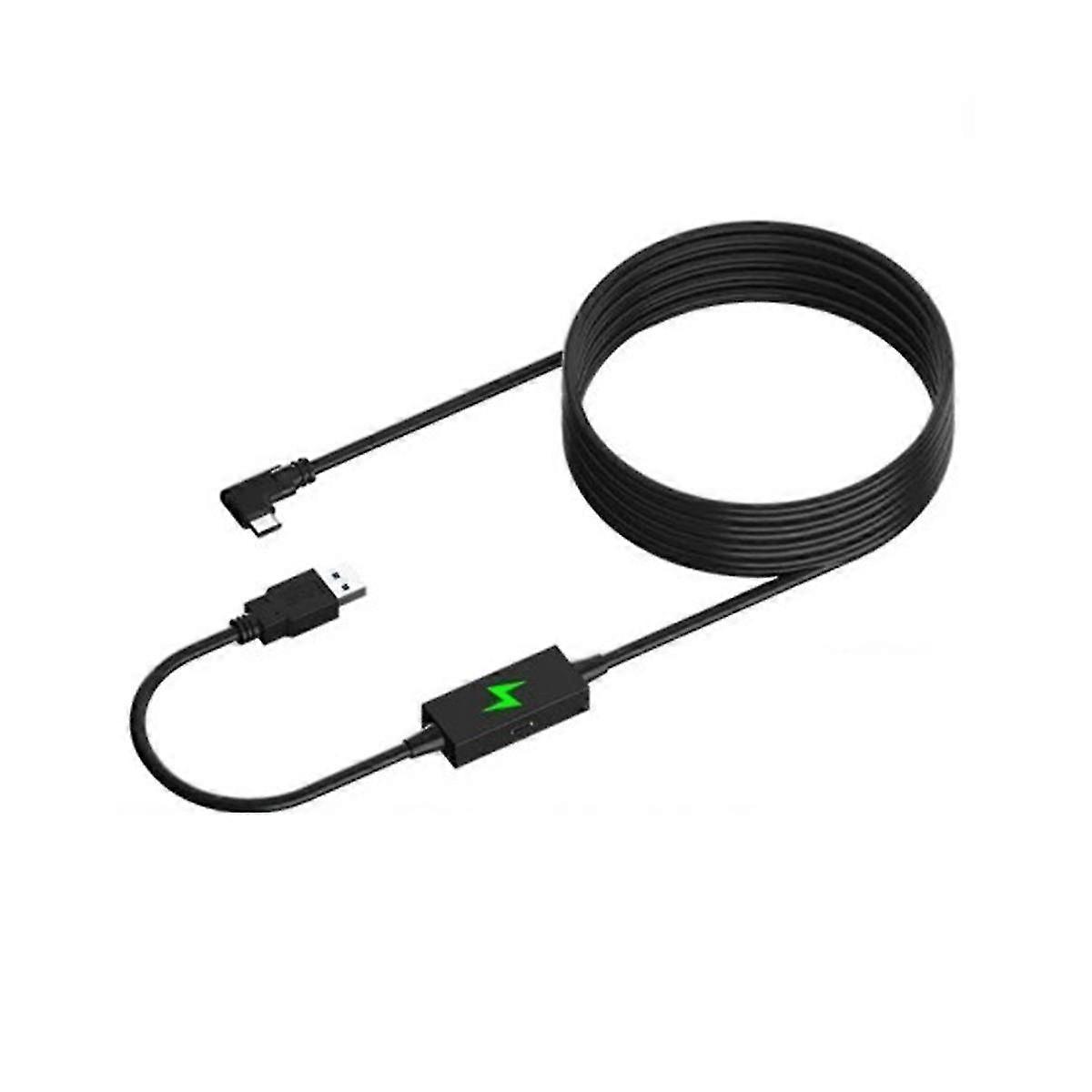 For Quest 2/PICO4/Neo3/Meta Link Multi-Function Streaming with Charging A-C Port