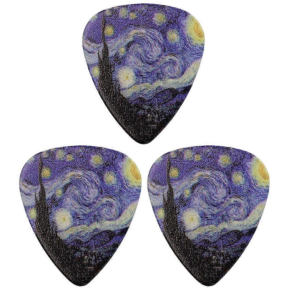6pcs Guitar Pick Replacement Electric Guitar Ukulele Pick Guitar Accessory