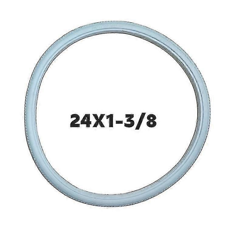 24インチ3/8PU手動車椅子タイヤ滑り止めソリッドリアホイール交換用アクセサリ-24X1 3/8