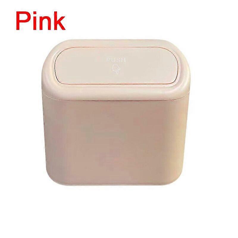 Hanging Car Trash Can Storage Box Vehicle Garbage Dust Case Auto Interior Accessories For Car Square Pressing Trash Bin - Car Trash