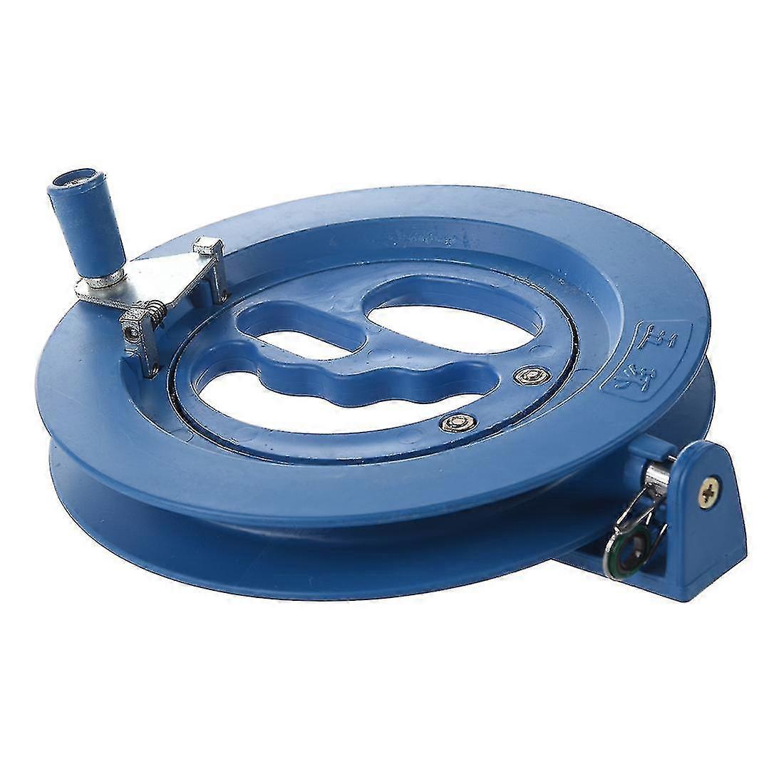 Kite Tool Ballbearing Blue Plastic Reel Line Winder New