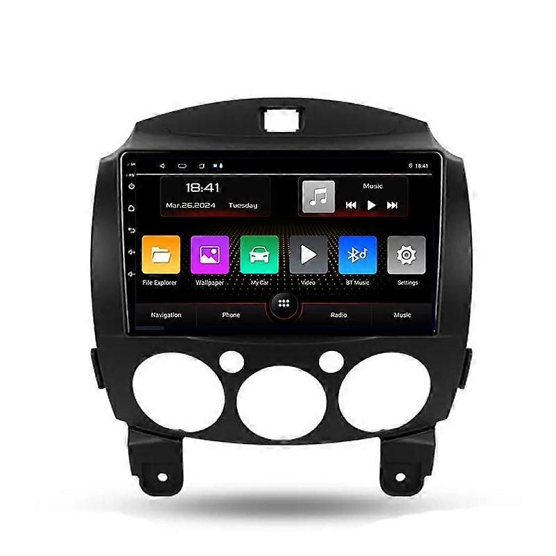 Car Radio For Mazda 2 DE 2007 - 2014 Multimedia Video WIFI Navigation GPS
