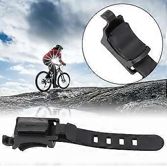 Cykelljusfäste ABS Cykel Framlampa Fäste Svart Cykeltillbehör Cykelstrålkastare Hållare Adapter