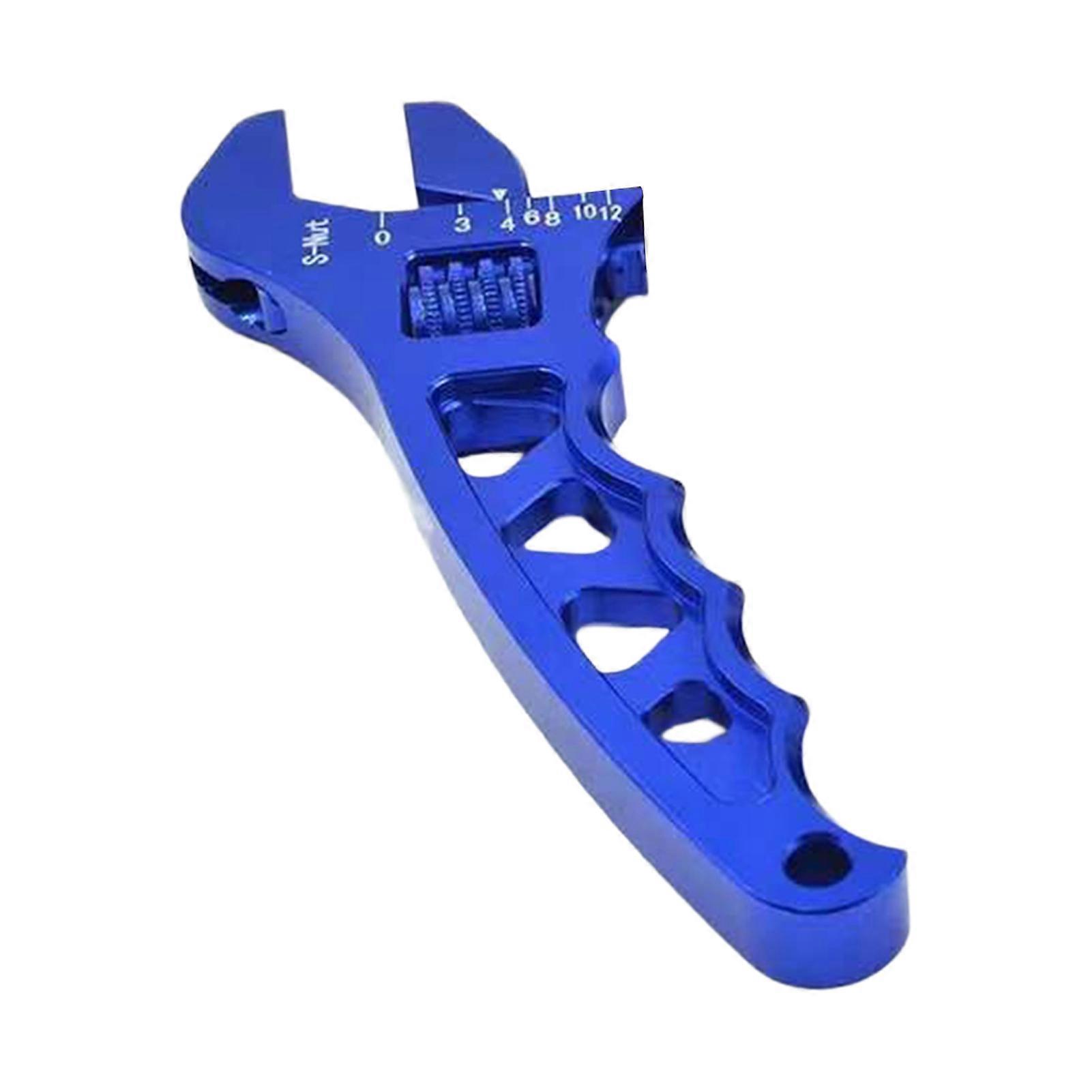 Adjustable Aluminum Wrench Red/Black/Blue Lightweight Spanner for AN3-AN12 Hose Fitting