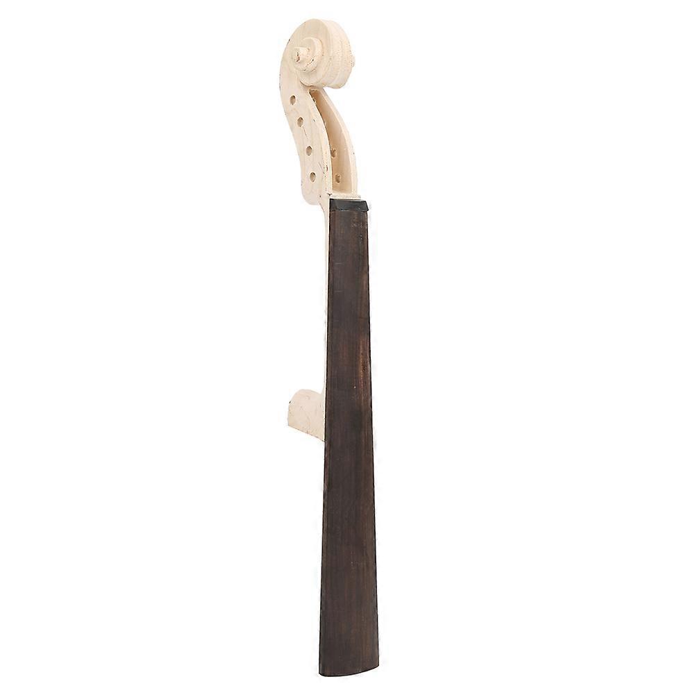 Violin Neck Maple with Ebony Fingerboard Black 4/4 Αξεσουάρ Μουσικών Οργάνων Violin Neck