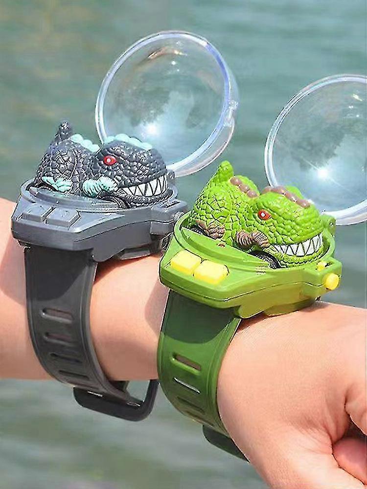 Remote Control Car Watch Toys For 3-6 Years Old Boys Girls Children's 2.4 Ghz Dinosaur Rc Car Alloy Material Resistant To Fall And Crash Wrist Racing