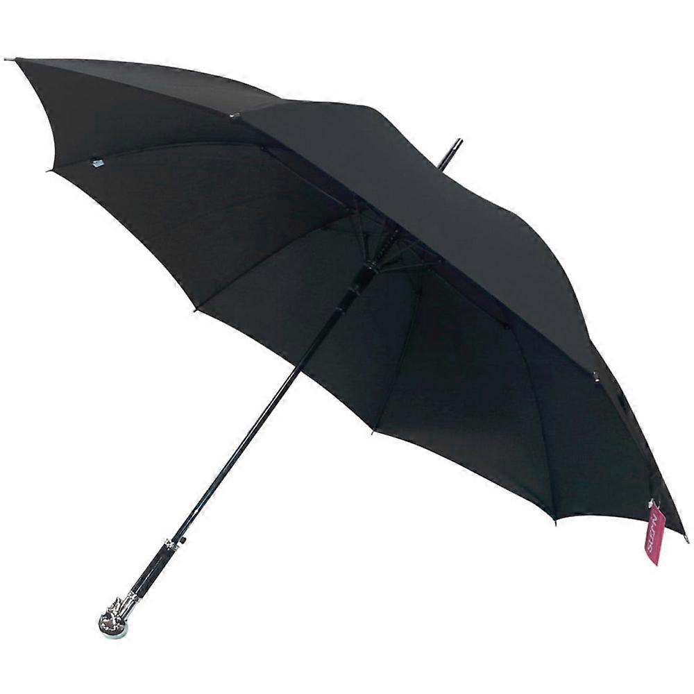 GDesign Premium Quality and Durable Umbrella with Silver Skull Handle (Black)